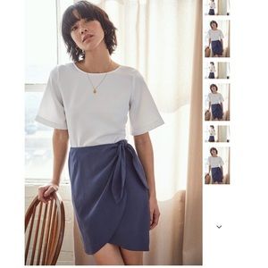 NWT Vetta two piece wrap skort (shorts + skirt)